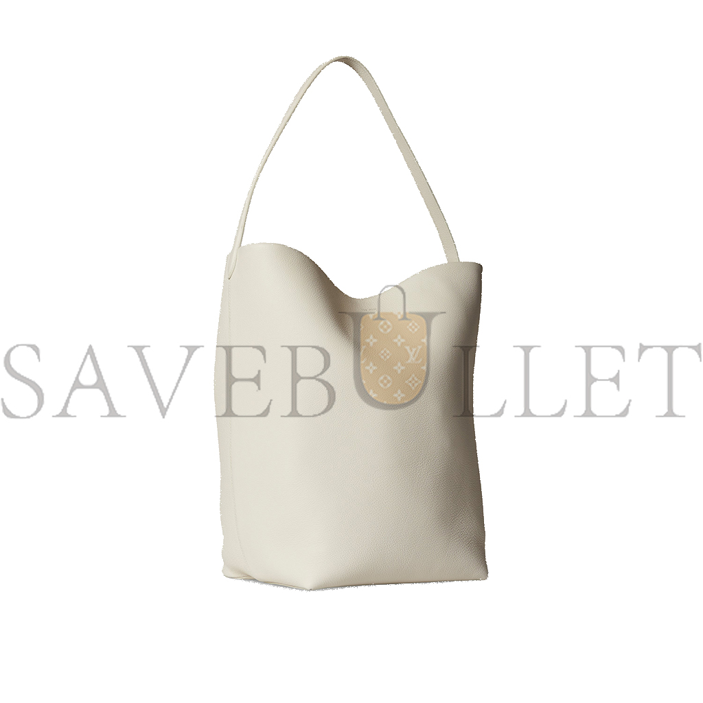 THE ROW LARGE NS PARK TOTE BAG IN LEATHER IVORY W1273L129IVPD (43*38*20cm) THE ROW LARGE NS PARK TOTE BAG IN LEATHER IVORY W1273L129IVPD (43*38*20cm)